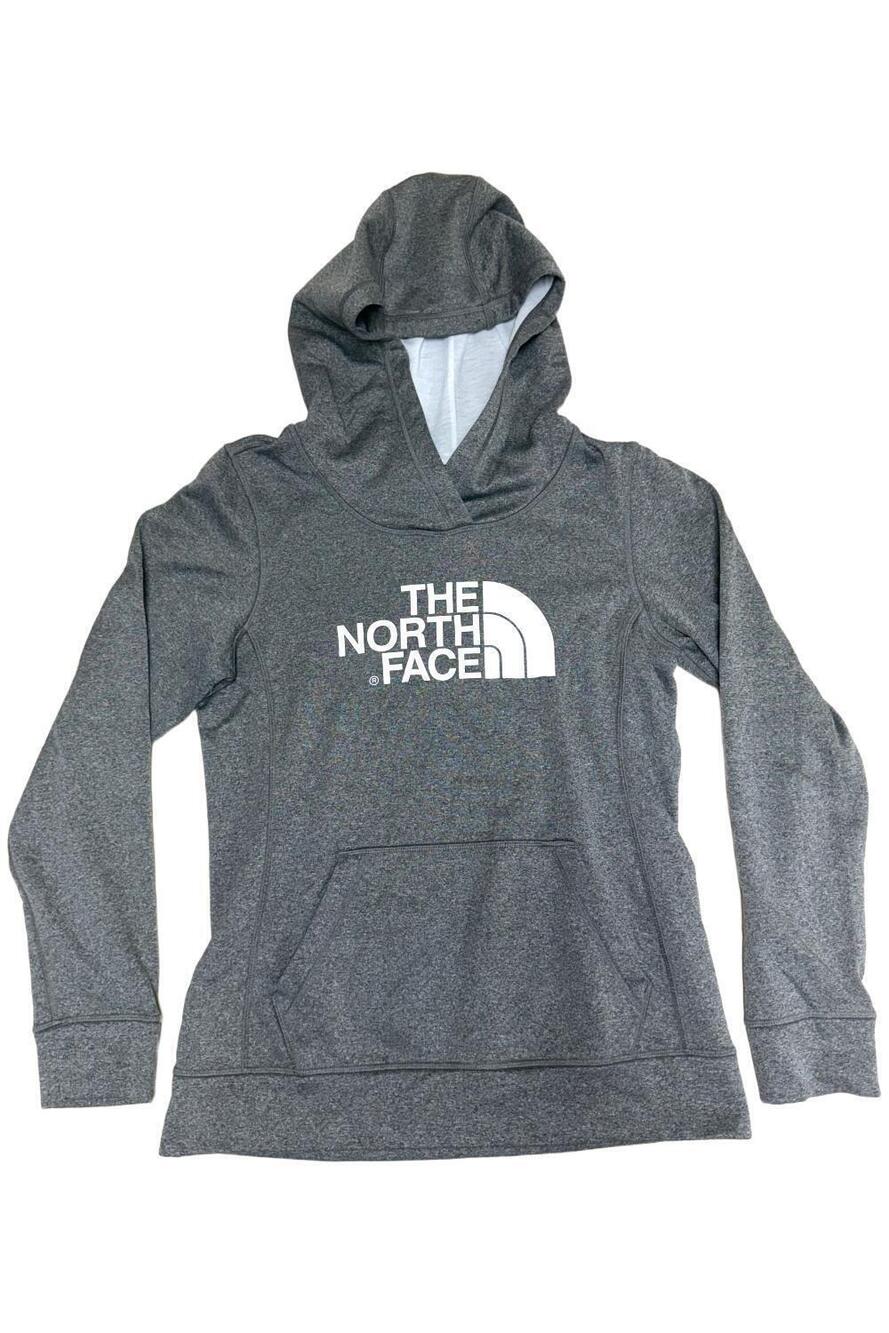 The North Face Women's Half Dome Pullover Hoodie Gray/White - Regular